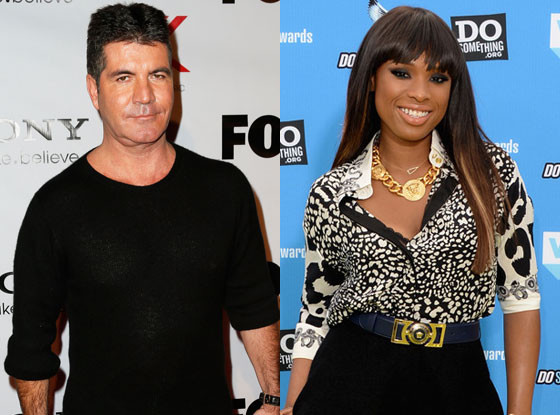 Jennifer Hudson, Simon Cowell Jennifer Hudson, Simon Cowell
